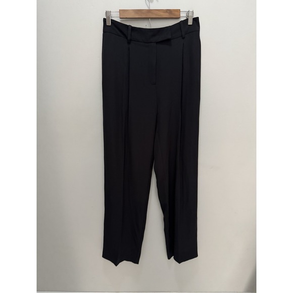 Uterque Black Tailored High Waist Dress Pants‎ Size Medium - Picture 1 of 10